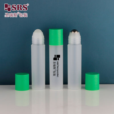 ซื้อ เครื่องสําอางเปล่า 1 oz เซรั่มนวด น้ําเหลว PP PCR พลาสติกม้วนบนขวด 30 ml online manufacture