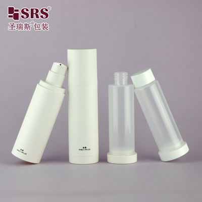 กระป๋องสํารองกรองเยียวยาไร้อากาศที่ว่างเปล่า 30ml 50ml 100ml PP PCR