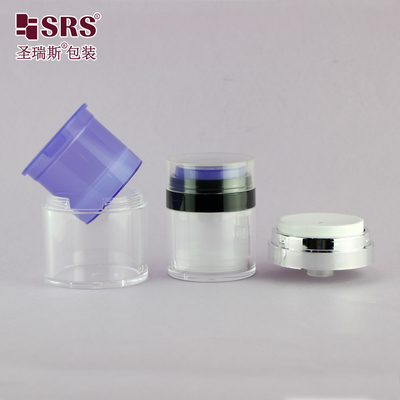 15ml 30ml 50ml ถังพลาสติกที่เปลี่ยนได้ สีที่กําหนดเอง ครีมมือ เซรั่มเจล