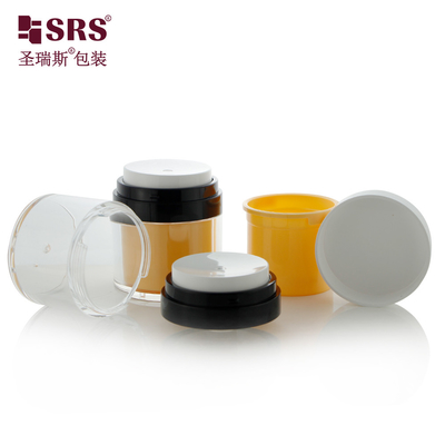 15ml 30ml 50ml ครีมกระป๋องกระป๋องอัคริลิคเปล่า เครื่องสํารอง
