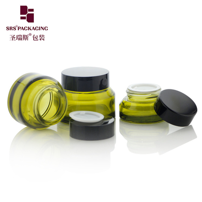 15ml 30ml 50ml เงินเปล่า การบรรจุรักษาผิว สีสีเขียว สีพิเศษการออกแบบ เครื่องสําอางกล่อง 50g
