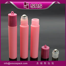 SRS จีนผู้จําหน่าย ไม่มีการรั่ว 7ml PP รอลล์บนขวดที่มีปลายตะขอสําหรับการเติมน้ําหอม