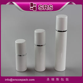 SRS ผลิตในประเทศจีน ขายปลีกทรงกระบอก วัสดุ PP 15ml 30ml 50ml กระป๋องปั๊มไร้อากาศ