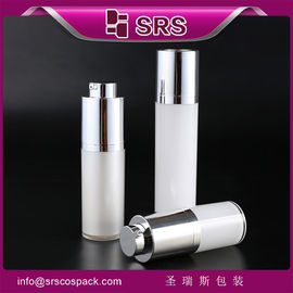 A020 ผู้ผลิตขวดไม่มีอากาศ ขวดเครื่องสําอางระดับสูง 15ml 30ml 50ml