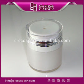 Shengruisi แพคเกจ A100-15ml,30ml,50ml กระปุกครีมแอคริลิคไม่มีลม