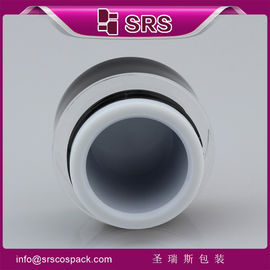 จีน จําหน่ายรูปกลม สีดํา J021 5g เครื่องสําอางตัวอย่างกระปุก
