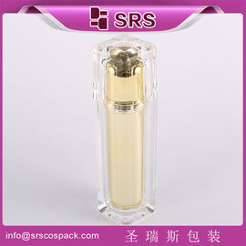 Shengruisi 30ml 50ml หรูสรรพ์รูปสี่เหลี่ยม โป๊โลชั่นพลาสติก