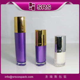 Shengruisi Custom Color Triangle 15ml 30ml 50ml โลชั่นพลาสติกอะคริลิค