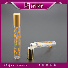 SRS กระจกใส พร้อมการพิมพ์ผ้าไหม 10 ml กระจกว่างบนขวด
