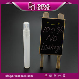 SRS เงินเปล่า น้ําหอม 16ml Sprayer พั๊มธรรมชาติ สี ปลาสติกที่กําหนดเอง สําหรับขาย