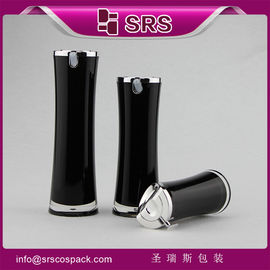 สีดําทรงพิเศษ 15ml 30ml 50ml โลชั่นอะคริลิค กระปุกกลม