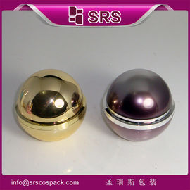J012 สินค้าหรูหราและหรูหรา 50g 80g โรงงานผลิตถังลูกพลาสติก