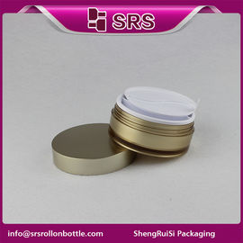 J027A ผู้ผลิตถังเครื่องสําอางสี หน้ากากตาทองเปล่า