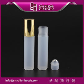 RPA-10ml พลาสติกม้วนบนขวดที่มีลูกเหล็กและฝาอะลูมิเนียม