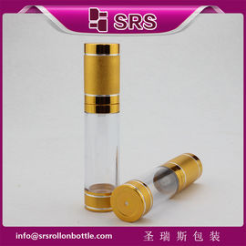 A022 ขวดน้ํายาคุณภาพสูง ขวดอัลลูมิเนียมทอง