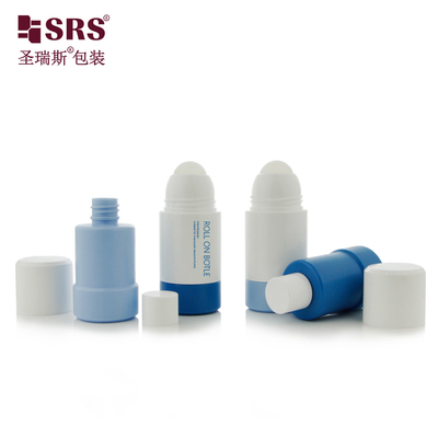 PP PCR วัสดุรีไซเคิล สไตล์เปลี่ยนได้ รอลเลอร์ ดีโอเดอร์แอนท์ เจล รอลล์ บนขวดพลาสติก 50 มล