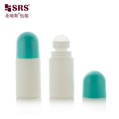 ลูกบอล PP หุ้ม Custom สีแข็ง PP รอลเลอร์ ดีโอเดอร์แอนต์ เจล Wholesale Roll On กระป๋อง