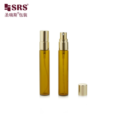 BLPA-8ML 15mm DIA แอมเบอร์ ข้างว่าง Vial กระจกกระจก Tube กับหมอกดี Atomizer