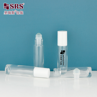 BLPM-10ML โรลกระจกแบบโปร่งใสบนขวด สําหรับนวดน้ํามันเล็บ ไม่มีการรั่ว