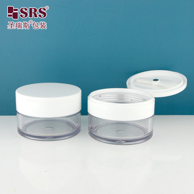 PETG003 วัสดุ PETG Flip Cap กระปุกพลาสติกปรับแต่ง กระปุกโปร่งใส