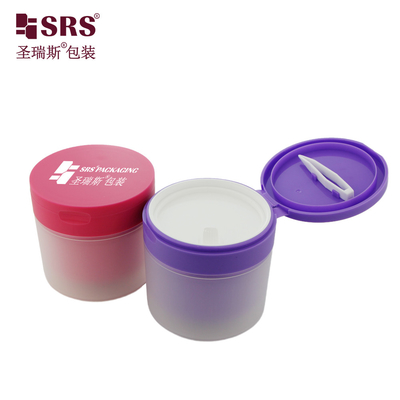 SRS1 120g 150g Double Wall PP PCR พลาสติกรีไซเคิล หน้าสะอาด Serum กระปุกบรรจุสําหรับครีมความงาม