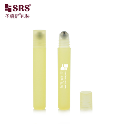 RPP 8ml สารฉีดเปล่า Custom สีเหลืองแมท สีเสร็จ เซรั่มตา Roll บนขวด ไม่มีการรั่ว
