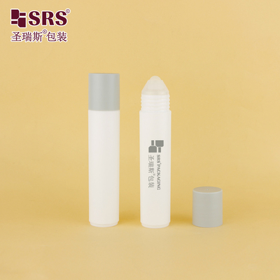 RPP-35ML การฉีดผิวที่เรียบร้อยที่เนียนเนียน PP PCR พลาสติกแข็ง โรล-ออน กระป๋องบรรจุ applicator กับลูกเล็กสําหรับน้ํายานวด