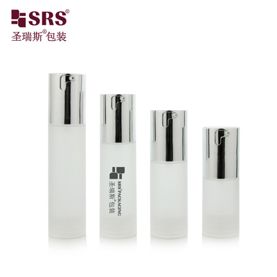 TA023 20ml 30ml 40ml 50ml แมทกระจ่างใสในหมักฉีดใส หมักเย็น PP PCR กระป๋องไร้อากาศ สําหรับพื้นฐานบรรจุเครื่องสําอาง
