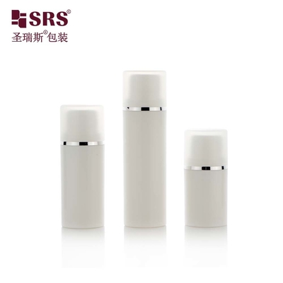 PA203A 15ml 30ml 50ml PP PCR อุปกรณ์ฉีดเปล่า สีที่กําหนดเอง กล่องปั๊มโลชั่นที่กระจ่างใส ไม่มีลม สําหรับเครื่องสําอาง