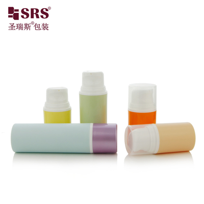 PA203A Custom Glossy Finish Airless ครีมหน้า กระป๋อง 50ml ความจุ สีที่กําหนดเองสําหรับเครื่องสําอาง