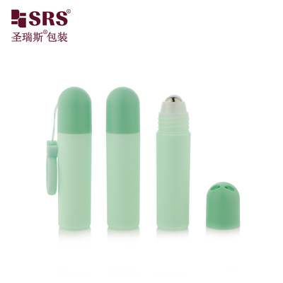 RPPF 20ml สะอาดกลม ด้านล่างเรียบ PP PCR วัสดุรีไซเคิล ใบรับรอง กระป๋องลูกเหล็กม้วน