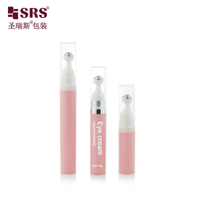 A0035 7.5ml 10ml 15ml ไม่มีการรั่ว PCR สะดวกต่อสิ่งแวดล้อม พลาสติกม้วนบนขวด สําหรับเส้นผม เซรั่มเครื่องสําอาง