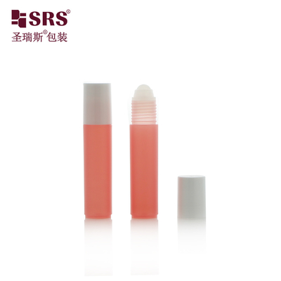 RPP-10ML สีครึ่งโปร่งใส สวยงาม ตอบรับความยั่งยืน: 10ML PP PCR Roll-On กระป๋องสําหรับตา เซรั่มเจล เครื่องใช้เครื่องสําอางเปล่า