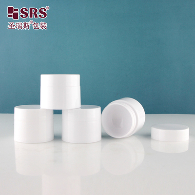 SGPS 5g 10g 15g 30g 50g 100g 120g 150g สีขาวฉีดกระป๋อง PP กระป๋องกระป๋อง ขนาดเล็ก