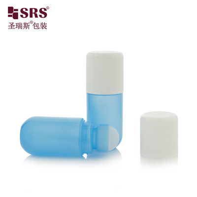 RPPA1-50ML ฝาสอง CRC ปิดกันเด็ก ปลาสติก PP ปัดสกรูการออกแบบ Roll บนกล่องยาล้างกลิ่น