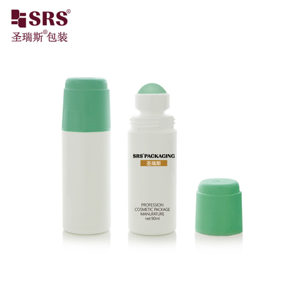 RPPDF-90ML สไตล์ใหม่ สีที่กําหนดเอง พลาสติก โรลเลอร์บอล ดีโอเดอร์แอนด์ แอนติเพอร์สปิรันท์ สีผม เอสเซนซ์ เจล กระปุก ไม่มีการรั่ว