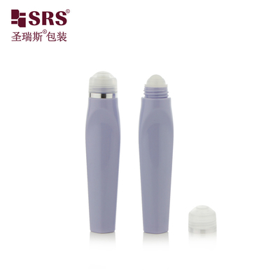 SRS8444-12ML หอบ ปรับแต่งสี พลาสติก PETG รูปทรงเอกลักษณ์ Roll บนขวด สําหรับการนวดเยลตา