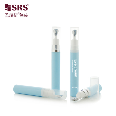 A0035 กระปุกปั๊มที่ไม่มีอากาศสีแบบชัดเจน (7.5ml/10ml/15ml) พร้อมเครื่องปั่นสกัดสกัดสกัดซีนก
