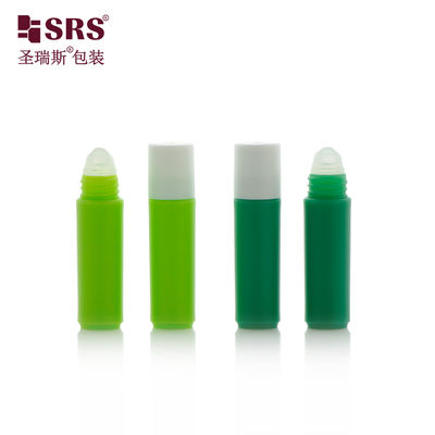 SRS Packaging wholesale 2ml หนังพลาสติกปูหมวกสกรูบนขวดที่มีกลมโลหะสําหรับตัวอย่าง