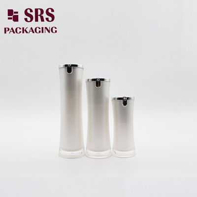 สีดําทรงพิเศษ 15ml 30ml 50ml โลชั่นอะคริลิค กระปุกกลม