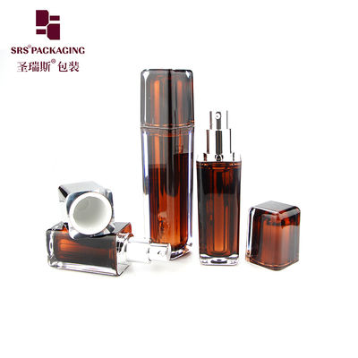 L054 Shengruisi 30ml 50ml หรูสรรพ์รูปสี่เหลี่ยม โป๊โลชั่นพลาสติก