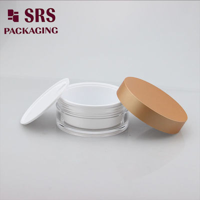 J027B กระปุกเครื่องสําอางสีสีน้ําเงิน 120 มล สําหรับครีม