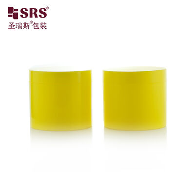 SRSQ 400g ขนาดใหญ่ ขนาดว่าง สวย จบ PP รีไซเคิล PCR Jar สําหรับครีมเสริม