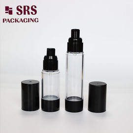 15ml 30ml 50ml กระป๋องพลาสติกเครื่องสําอางที่ไม่มีลม กระป๋องปั๊มน้ํายาสําหรับความสะอาดส่วนตัว