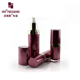 L040 15ml 30ml 60ml 120ml กระป๋องพลาสติกอะคริลิคทรงโอวาลหรู