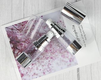 A0230 15 ml 30 ml 50 ml เซรั่มเยียวยาผิวหนัง เซรั่มเงิน กระป๋องปั๊มไม่มีอากาศ