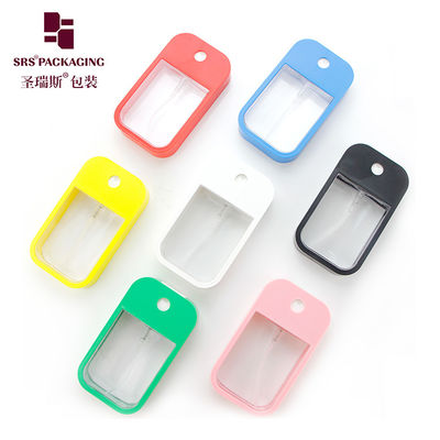 45ML รูปแบบการ์ดสีที่กําหนดเองความงามสเปรย์หมอกผมขวด