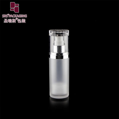 ขวด 15ml 30ml 50ml รอบรูปแบบการสั่งสีละอองแอคริลิคโลชั่นไม่มีอากาศ