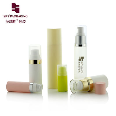 15ml 30ml 50ml ปรับแต่งสี ข้างเปล่า พลาสติก PP PCR กระป๋องปั๊มไร้อากาศ