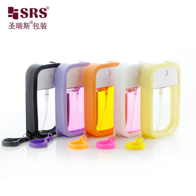 SRS เปลือกน้ําหอมที่สามารถเติมเต็มใหม่ได้ ปกปิดซิลิโคนตามสั่ง พร้อมกระป๋องสเปรย์โฮค 50 มิลลิลิตร